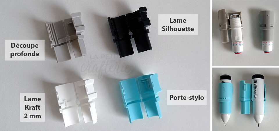 Les adaptateurs de la Silhouette Cameo 4